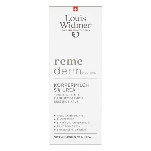 Widmer remederm dry Skin K&ouml;rpermilch 5% Urea unpar - 2