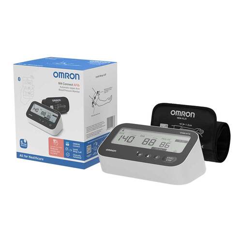 Omron M4 Connect Afib Oberarm Blutdruckmessger&auml;t - 1