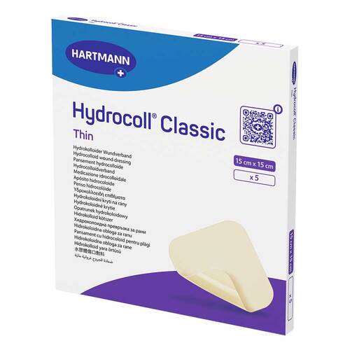 Hydrocoll Classic Thin Wundverband 15x15 cm - 1