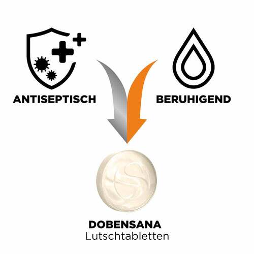 Dobensana Orangengeschmack 1,2mg / 0,6mg Lutschtabletten  - 4