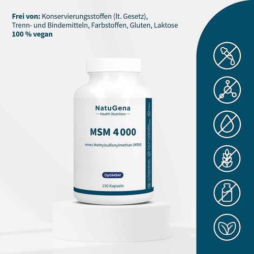 MSM 4000 vegan Kapseln - 3