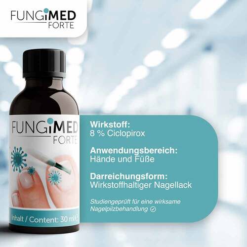 Fungimed Forte Nagellack gegen Nagelpilz - 2