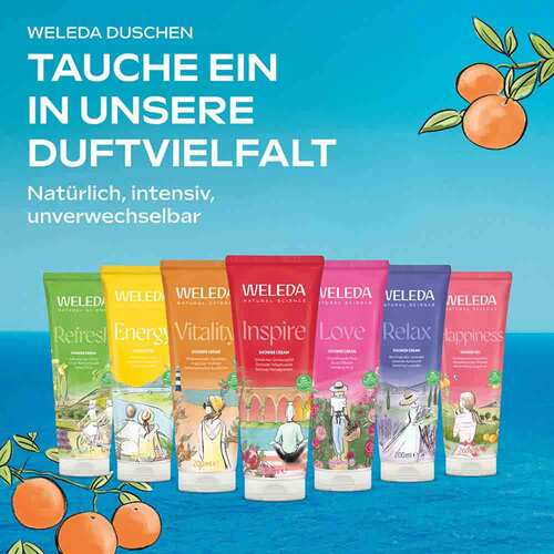 Weleda Refresh Shower Cream Citrus - 4