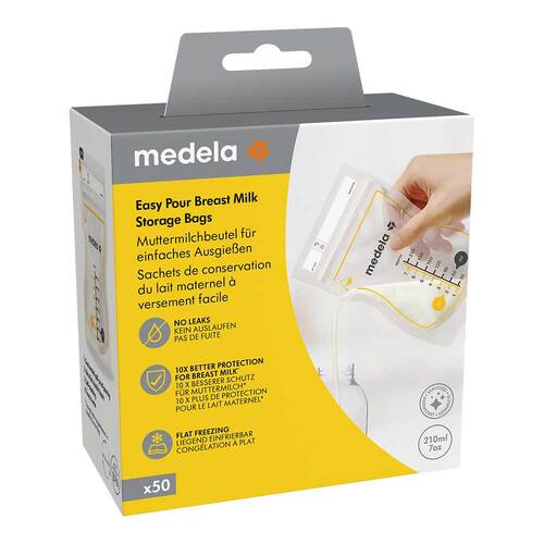 Medela Easypour Muttermilchbeutel 210 ml - 1