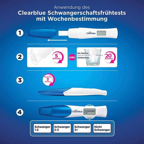 Clearblue Schwangerschaftstest Kombipack Urin - 8