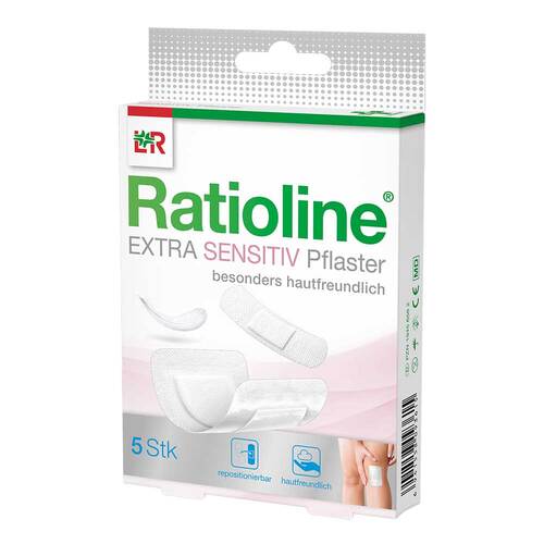 Ratioline Extra Sensitiv Pflaster 2 Gr&ouml;&szlig;en - 1