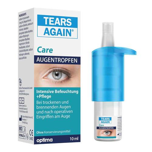 Tears Again Care Augentropfen - 1
