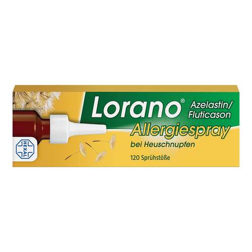 Lorano Azelastin / Fluticason Allergiespray bei Heuschnupfen - 1