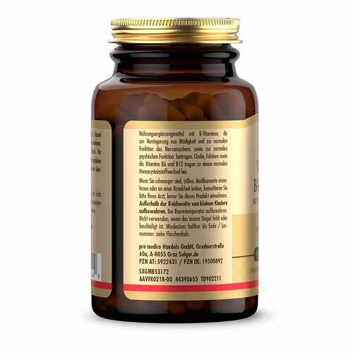 Solgar Vitamin B-Komplex Kapseln - 4