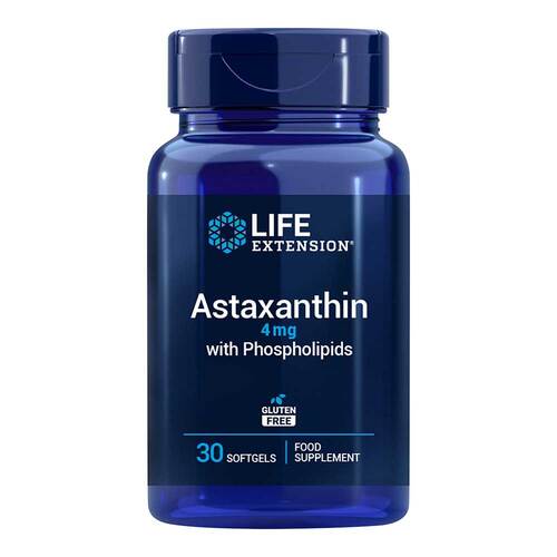 Astaxanthin 4 mg mit Phospholipiden Weichkapseln - 1