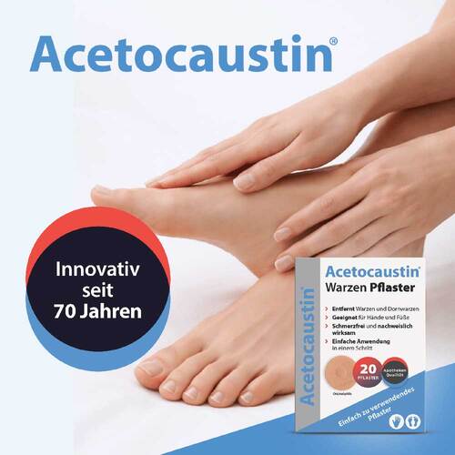 Acetocaustin Warzenpflaster - 6