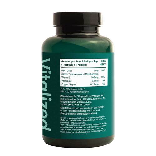 Vitalized Iron + / Eisen + 15 mg Kapseln - 2
