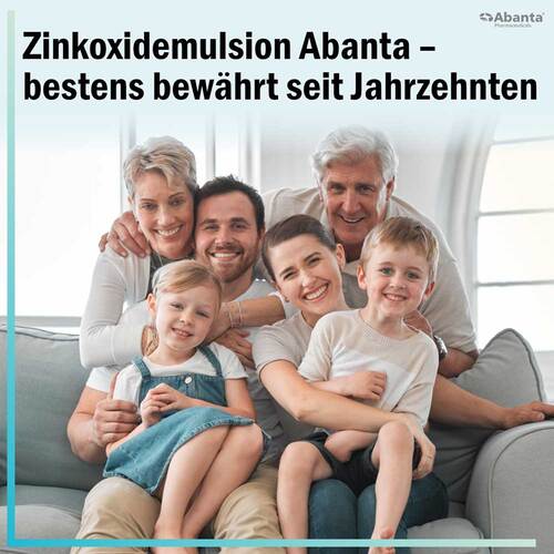 Zinkoxidemulsion Abanta 250 mg / g - 3