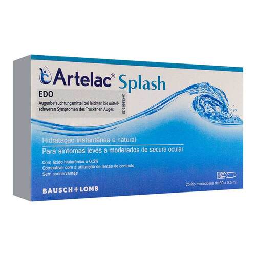 Artelac Splash EDO Augentropfen bei trockenen Augen - 1