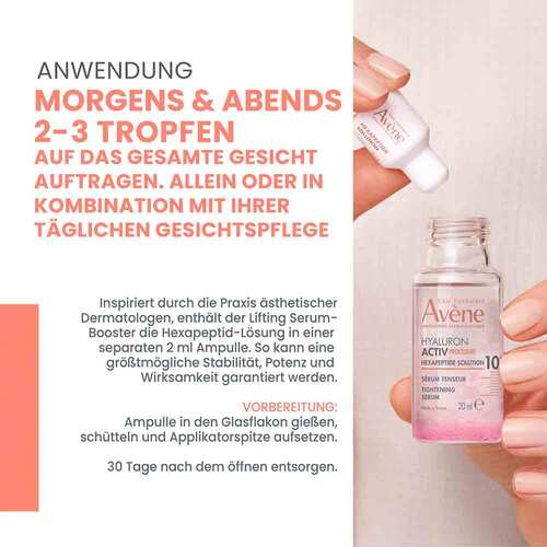 Avene Hyaluron Activ Procedure Hexapeptid Serum - 6