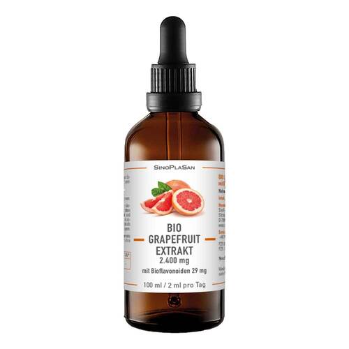 Bio Grapefruitextrakt 2400 mg mit Bioflavonoiden Tei - 1