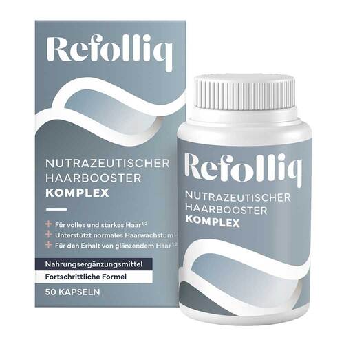 Refolliq nutrazeutischer Haarbooster Komplex Kapseln  - 1