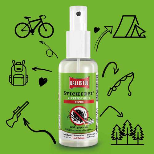 Ballistol Stichfrei Zeckenschutz Pumpspray - 4