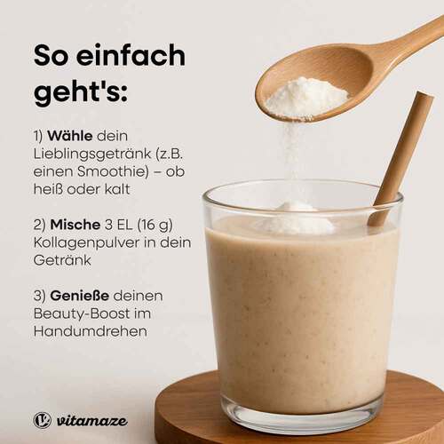 Kollagen Pulver + Biotin + Vitamin C - 6
