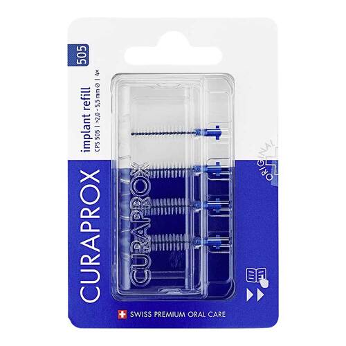 Curaprox Cps 505 Interdentalb&uuml;rste implant 1,5 - 5,5 mm - 1