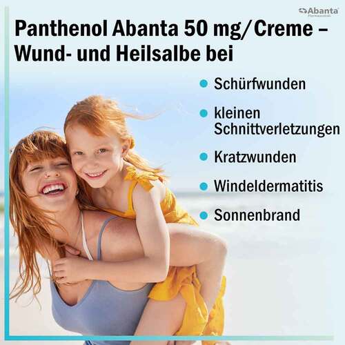 Panthenol Abanta 50 mg / g Creme - 4