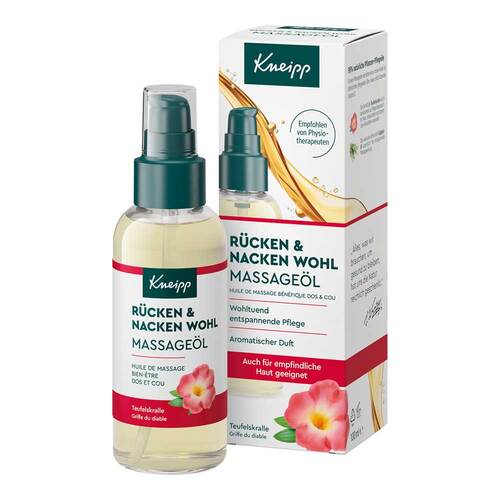 Kneipp Massageöl Rücken & Nacken Wohl - 1