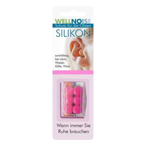 Wellnoise Ohrenstopfen pink Blister - 1