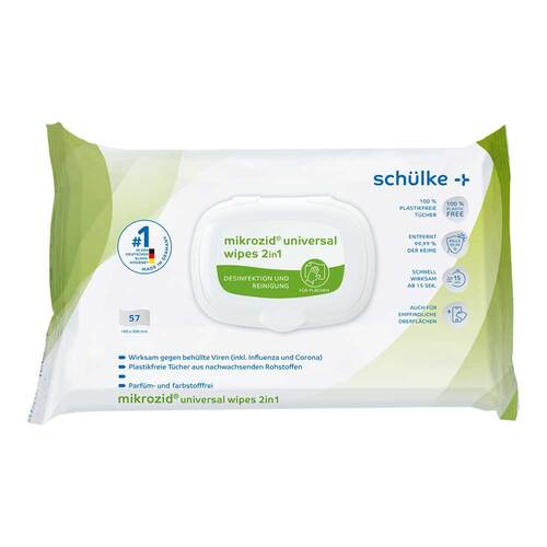 mikrozid universal wipes 2in1 Fl&auml;chendesinfektion - 1