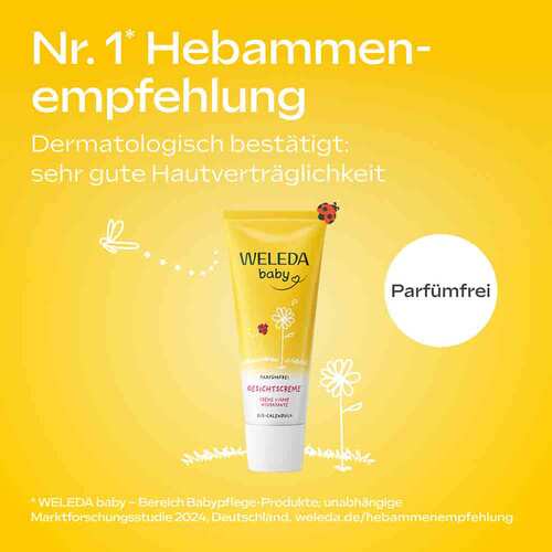 Weleda Calendula Gesichtscreme parf&uuml;mfrei - 3