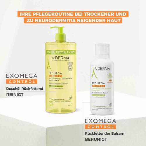 A-Derma Exomega Control Dusch&ouml;l r&uuml;ckfettend - 8