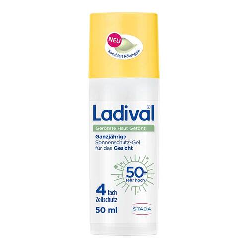 Ladival Ger&ouml;tete Haut Sonnenschutz Gel get&ouml;nt LSF 50 + - 1