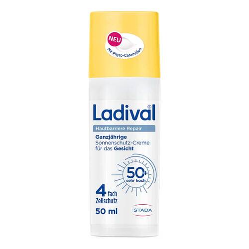 Ladival Hautbarriere Repair Sonnenschutz Creme LSF 50 + - 1