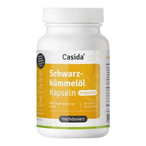 Schwarzk&uuml;mmel&ouml;l Kapseln 3000 mg hochdosiert - 1