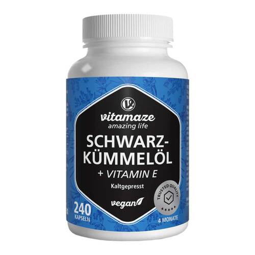Schwarzk&uuml;mmel&ouml;l Kapseln + Vitamin E - 1