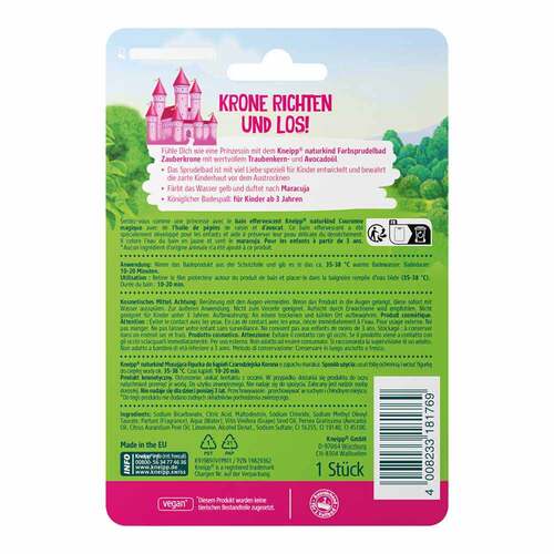 Kneipp naturkind Zauberkrone Farbsprudelbad - 2