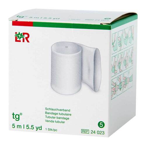 TG Schlauchverband Gr&ouml;&szlig;e 5 5 m wei&szlig; - 1