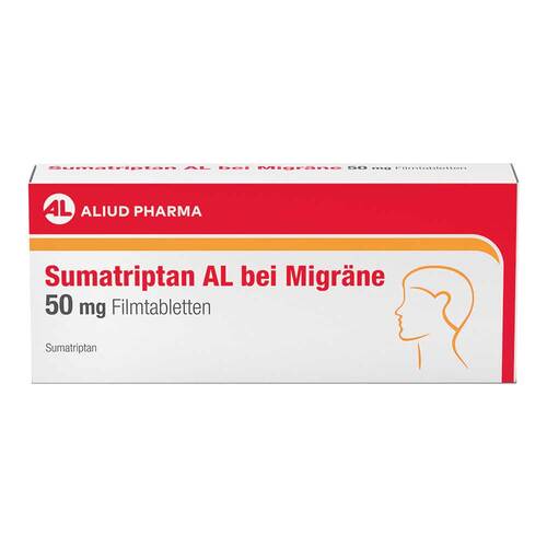 Sumatriptan AL bei Migr&auml;ne 50 mg Filmtabletten - 1