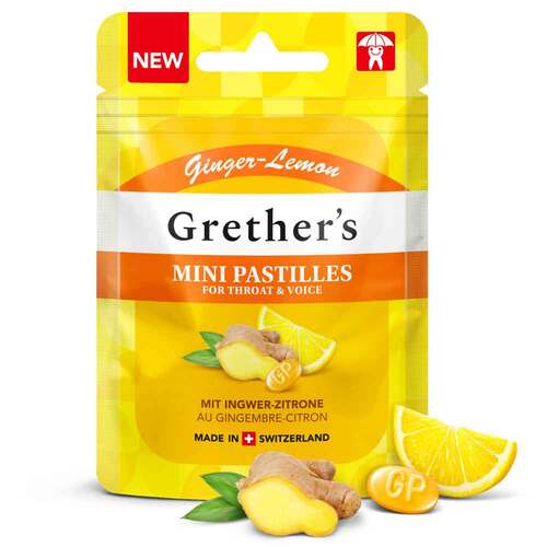 Grethers Ginger Lemon zuckerfrei Past.Mini Beutel - 2
