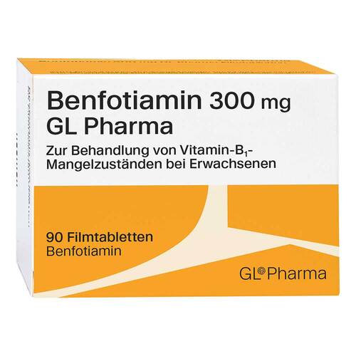 Benfotiamin 300 mg GL Pharma Filmtabletten - 1