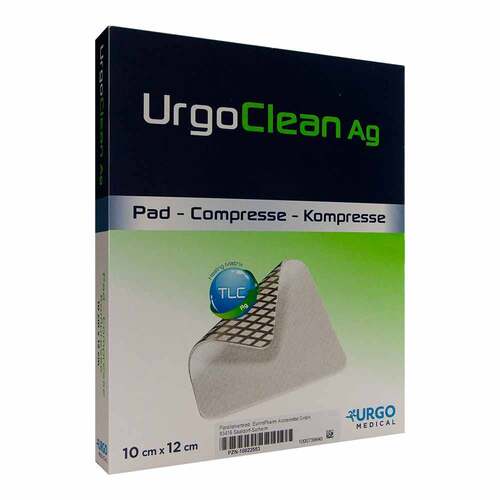 Urgoclean Ag Kompressen 10x12 cm steril - 1