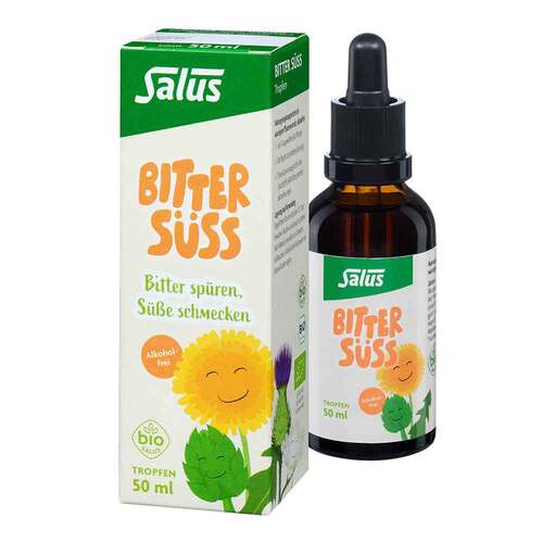 Salus Bitter Süss Tropfen alkoholfrei Bio - 1