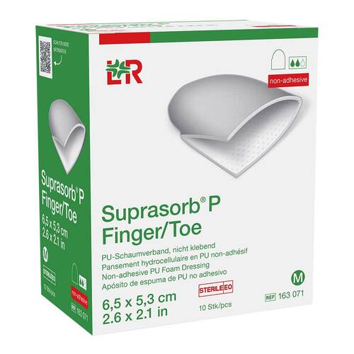 Suprasorb P Finger / Toe PU-Schaumverband steril Gr&ouml;&szlig;e M - 1