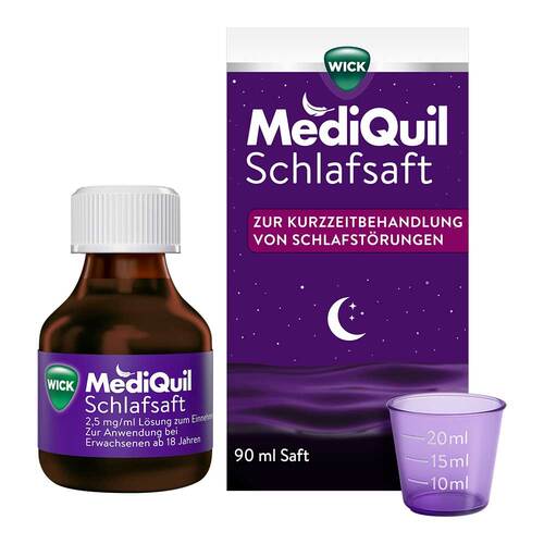 WICK MediQuil Schlafsaft 2,5 mg/ml L&ouml;sung zum Einnehmen - 1