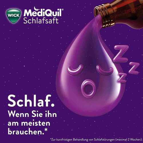 WICK MediQuil Schlafsaft 2,5 mg/ml L&ouml;sung zum Einnehmen - 2