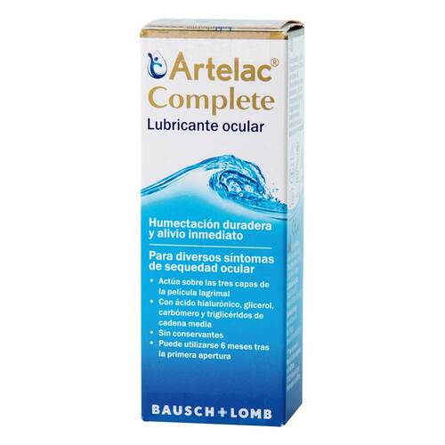 Artelac Complete MDO Augentropfen bei trockenen / tr&auml;nenden Augen - 1
