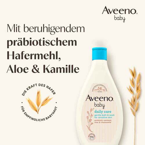Aveeno baby daily care sanftes Bad &amp; Duschgel - 4