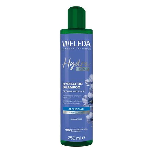 Weleda Hydra Shine Feuchtigkeits-Shampoo Alpen-Lein - 1