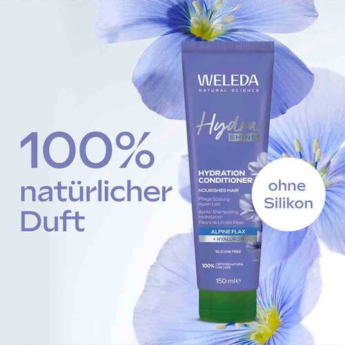 Weleda Hydra Shine Pflegesp&uuml;lung Alpen-Lein - 3
