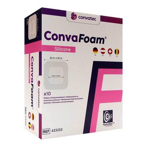 Convafoam Silicone Verband 8x8 cm - 1