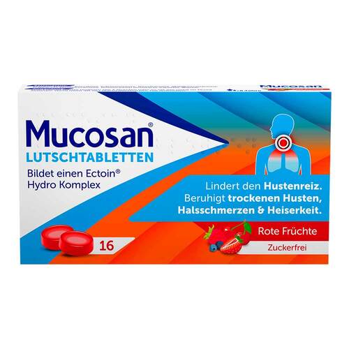 Mucosan Lutschtabletten rote Fr&uuml;chte - 1